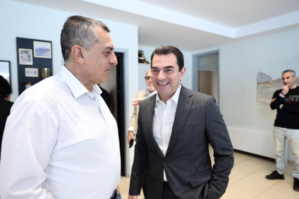 Προτεραιοποίηση κρίσιμων υποδομών για τη Θεσσαλία – Ολοκληρώθηκε η συνάντηση Σκρέκα-Κουρέτα (φωτ. & βίντεο)