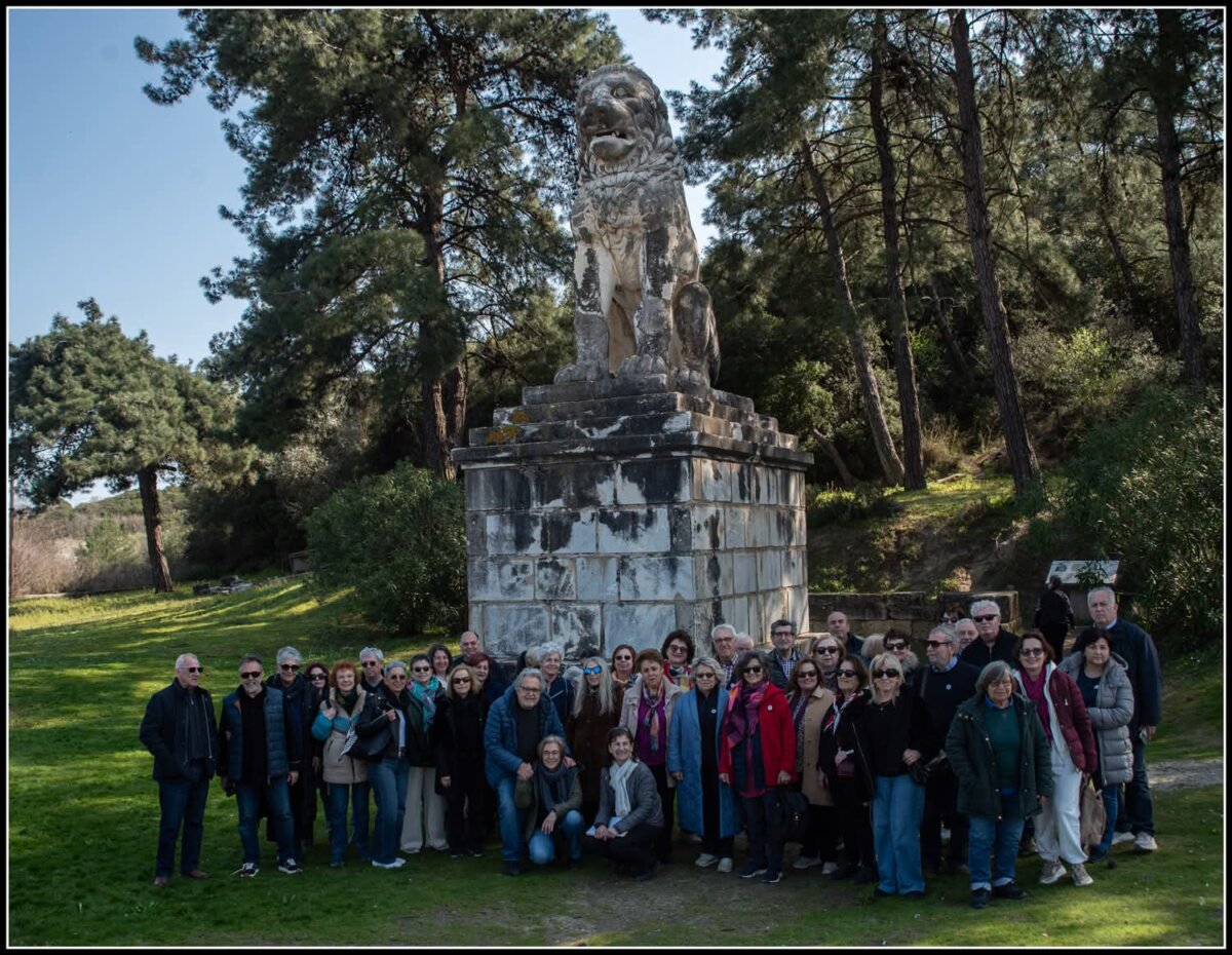 Αναμνηστική στον Λέοντα της Αμφίπολης