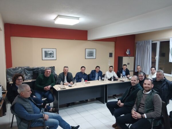 Το Δ.Σ. της Ε.Φ.Ε.Ε.Λ. στην Αγιά