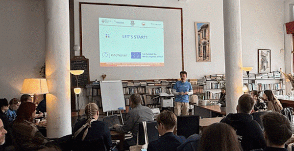 Το ΑΠΚΥ Κύπρου φιλοξένησε το Χειμερινό Σχολείο Info tester 4 Education