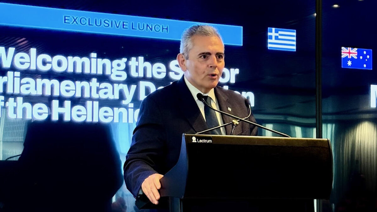 Ο Μάξιμος Χαρακόπουλος στο επιχειρηματικό φόρουμ στο Σύδνεϊ