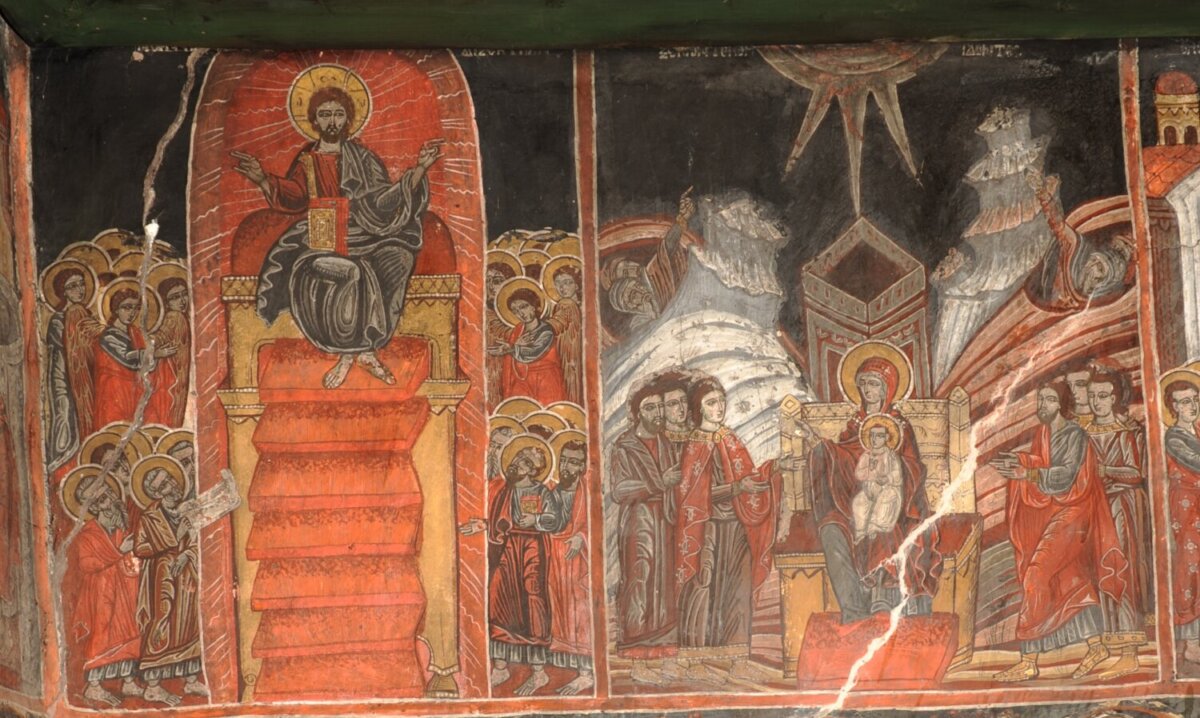 «Πάσα φύσις Αγγέλων….» : Οι άγγελοι θαύμασαν το έργο της ενανθρώπησης του Θεού και την κοινωνία Του με τους ανθρώπους και «Ρήτορας πολυφθόγγους….» Οι σοφοί του κόσμου μένουν άφωνοι, μην μπορώντας να εξηγήσουν το μυστήριο της ενανθρώπησης του Χριστού