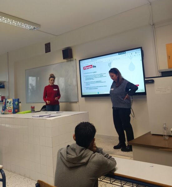 «Σπάμε τα ταμπού»: Ενημέρωση για την Υγεία και την Υγιεινή της Εμμήνου Ρύσης στο Γυμνάσιο Μ. Ευυδρίου