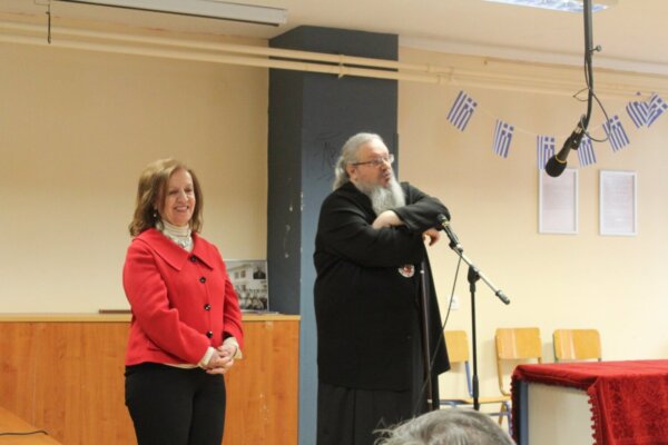 Στο 2ο ΓΕΛ Λάρισας-Ιπποκράτης ο Μητροπολίτης Ιερώνυμος (φωτ.)