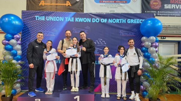 Εξαιρετική εμφάνιση του ΑΟ Ταεκβοντό «ΕΥΖΗΝ» Αμπελώνα