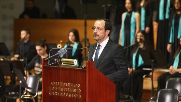 Ν. Χριστοδουλίδης: Η απελευθέρωση της Κύπρου είναι η ύψιστη μας προτεραιότητα