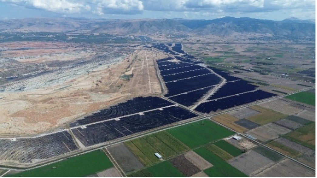 Τμήμα φωτοβολταϊκού σταθμού ισχύος 550 MW πλησίον του ΑΗΣ Αγίου Δημητρίου