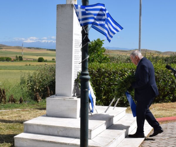 Τιμήθηκαν οι εκτελεσθέντες από τα στρατεύματα κατοχής στην τοπική κοινότητα Δοξαρά