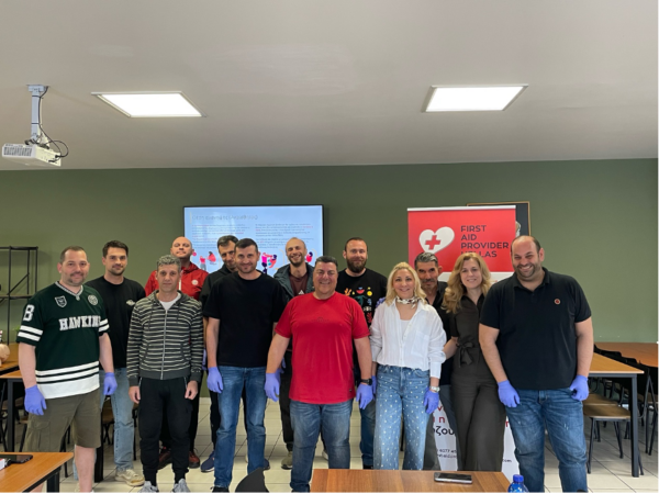 Η First Aid Provider Hellas εκπαίδευσε- πιστοποίησε στελέχη της ΕΛΒΑΚ Α.Ε. στην παροχή πρώτων βοηθειών, σε χώρους εργασίας