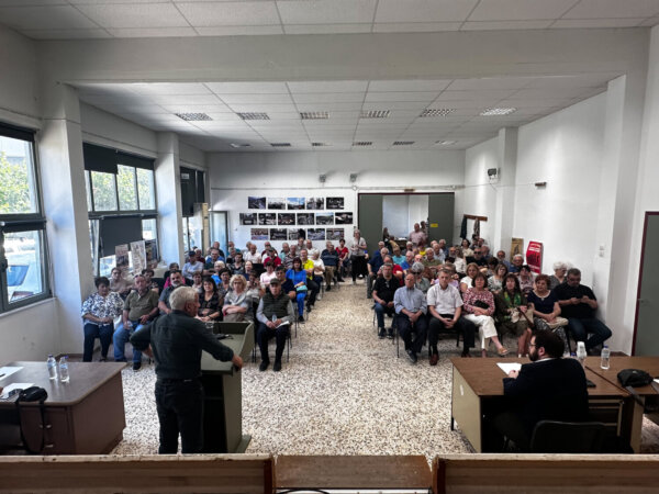 «Επιπτώσεις παντού από την πολεμική οικονομία» – Εκδήλωση σήμερα στη Λάρισα (φωτ.)