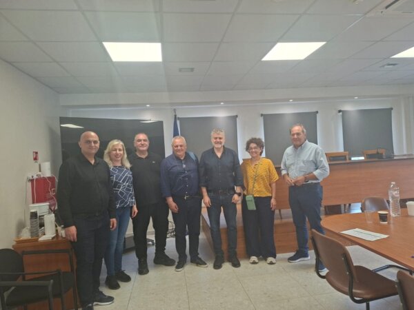 Θεσμική επίσκεψη της Αγροδιατροφικής Σύμπραξης Περιφέρειας Θεσσαλίας στον Δήμο Αγιάς