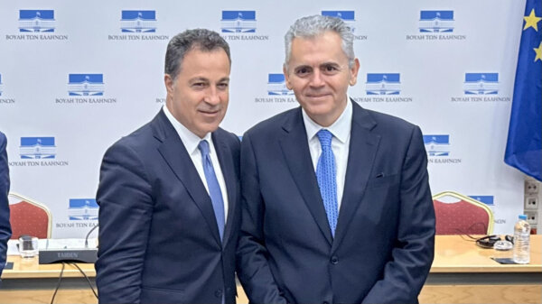 Συνάντηση Μ. Χαρακόπουλου με Πρόεδρο Αλβανικής Βουλής: Η Αλβανία να βαδίσει τον ευρωπαϊκό δρόμο