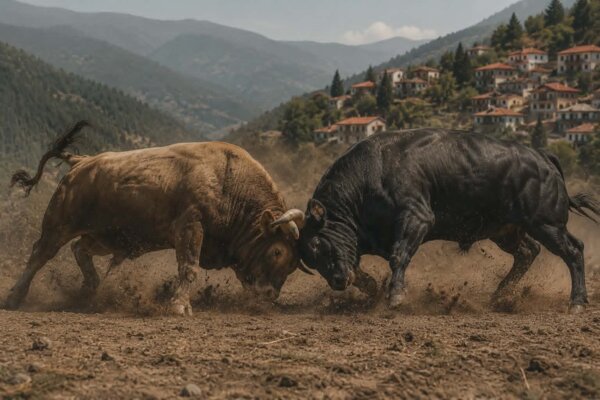 Φθιώτιδα: Παμπλόνα ο Τυμφρηστός! Η φονική ταυρομαχία για τα μάτια μιας αγελάδας κατέληξε στα δικαστήρια