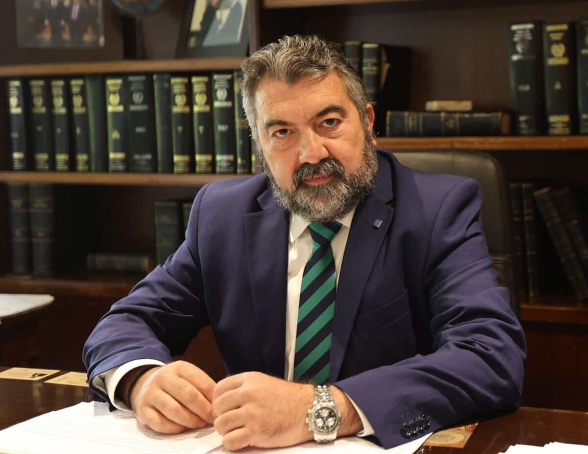 O Πρόεδρος του Βιοτεχνικού Επιμελητηρίου Αθήνας, Κωνσταντίνος Δαμίγος