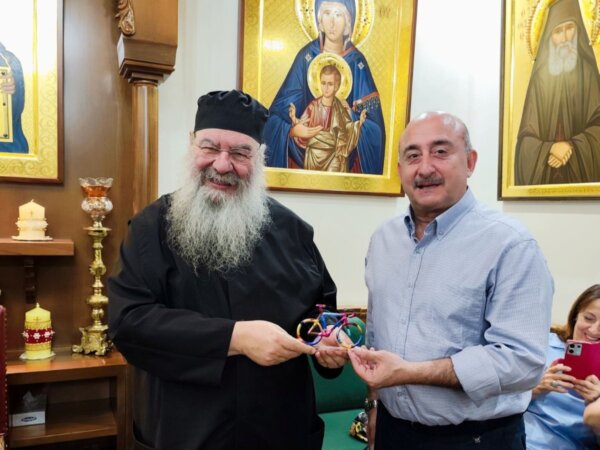 Συνάντηση Δημάρχου Τρικκαίων με τον Μητροπολίτη Λεμεσού (φωτ.)